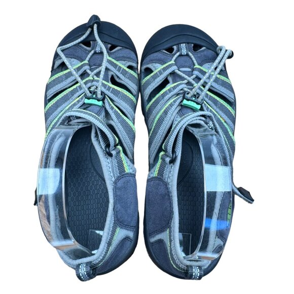 Keen Newport H2 Waterproof Hiking Sport Sandals Women US 7 UK 6 EU 39 Gray Green - Picture 14 of 16